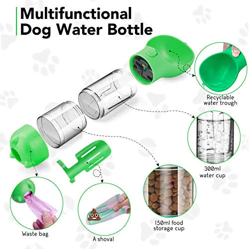 Doggy Dino - Portable Pet Water Bottle