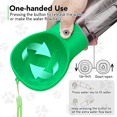 Doggy Dino - Portable Pet Water Bottle